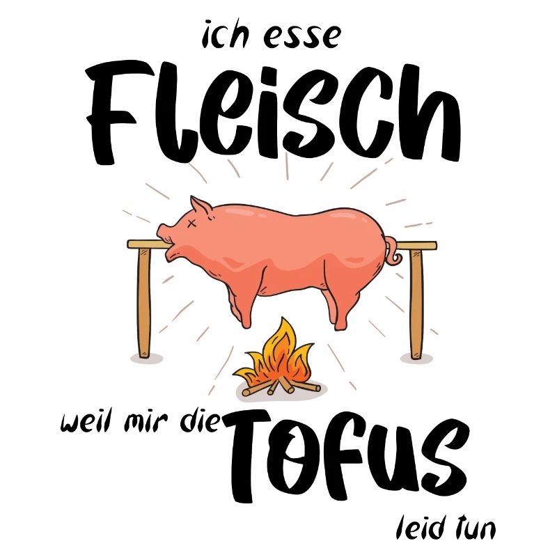 ich esse Fleisch