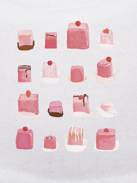 Sugar-sweet pink punch-crab