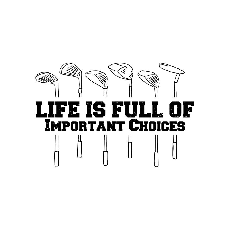 Golf Quote Golfer Golfschläger Geschenk