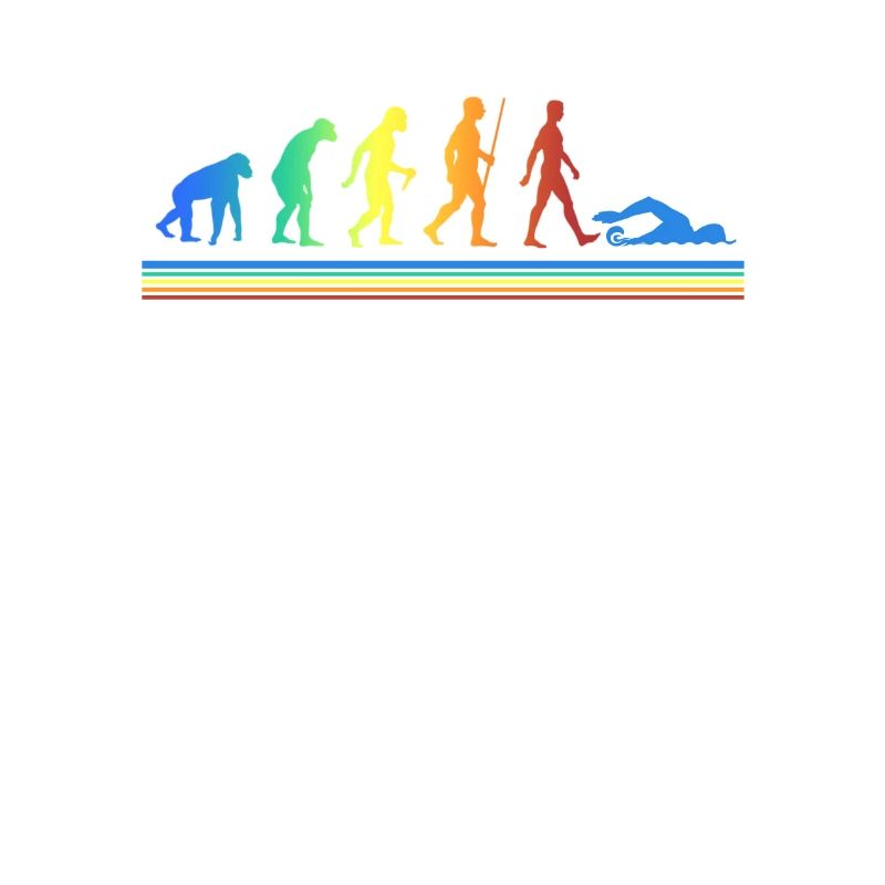 Schwimmer Evolution Freizeitsport Athleten