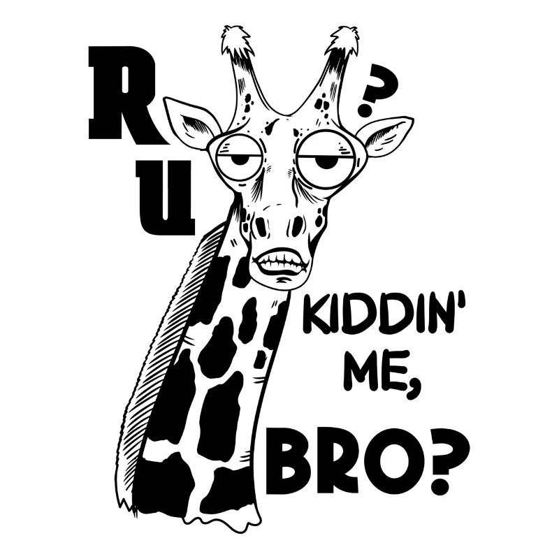 KIDDING GIRAFFE
