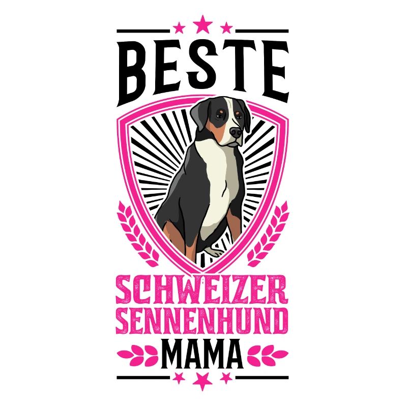 Beste Schweizer Sennenhund Mama