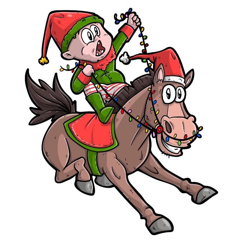 Noël cheval / Noël cavalier