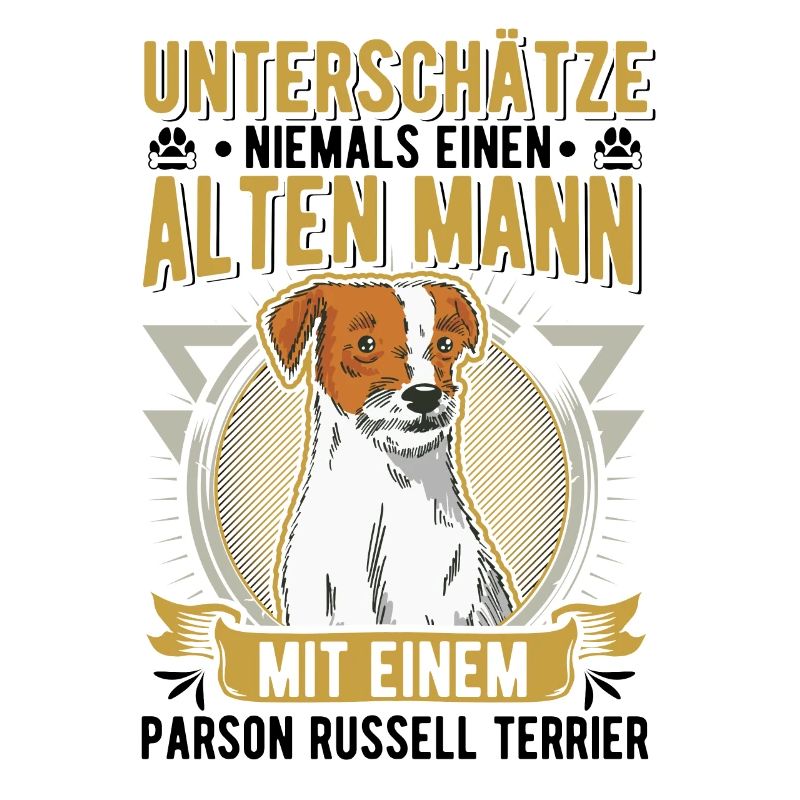 Parson Russell Terrier Alter Mann