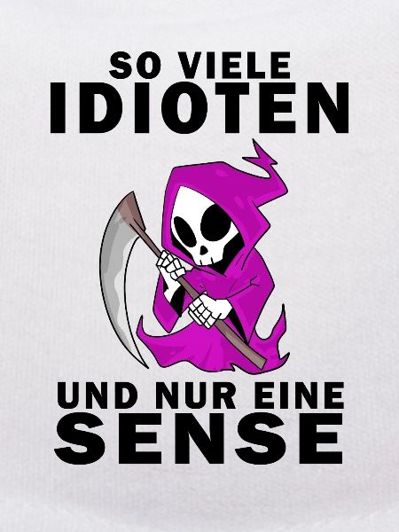 Sensenmann Damen Sarkastisch Provokation