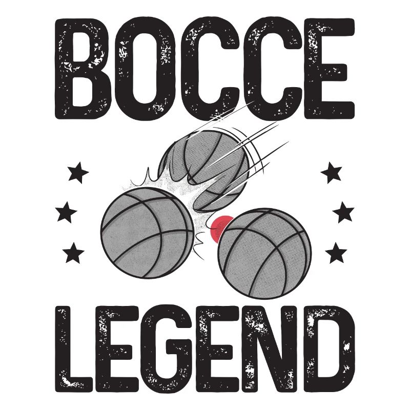 Bocce Legend Spruch Bocce Ball mit Jack Bocci