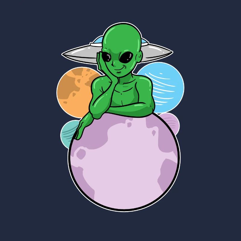 Planète extraterrestre mignonne