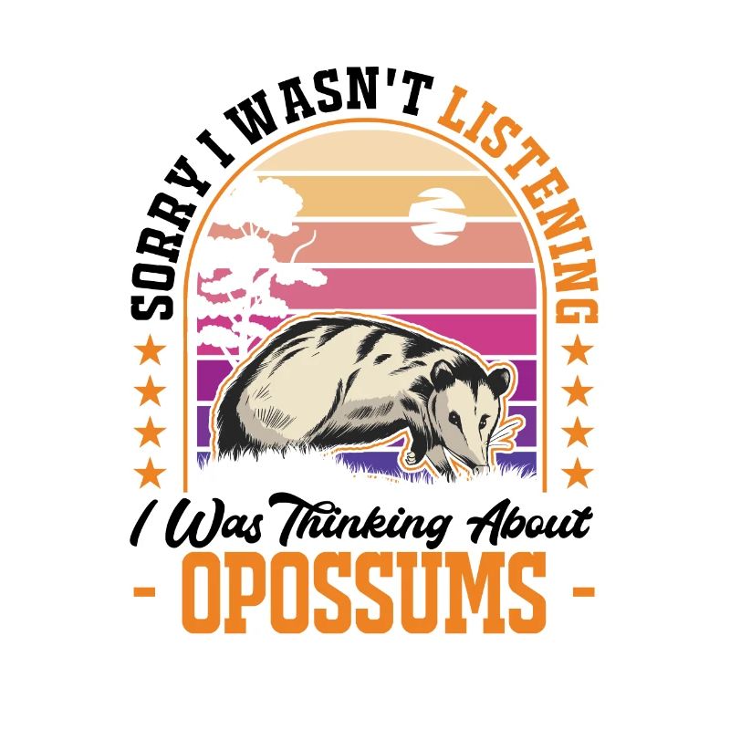 Opossum Geschenk Possum Beutelratte
