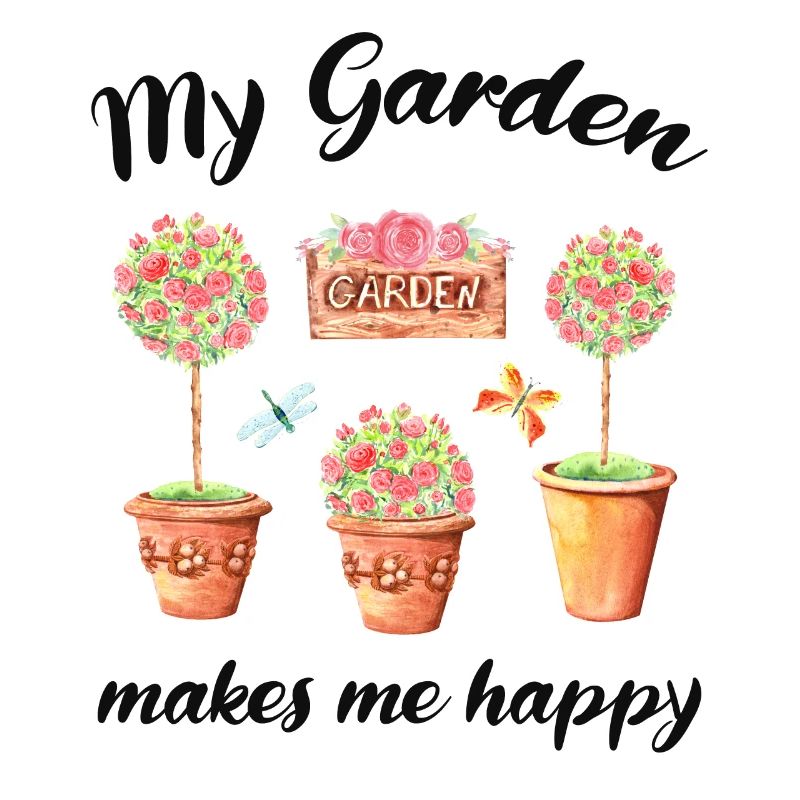 Garten Spruch Gärtner Hobbygärtner Geschenkidee