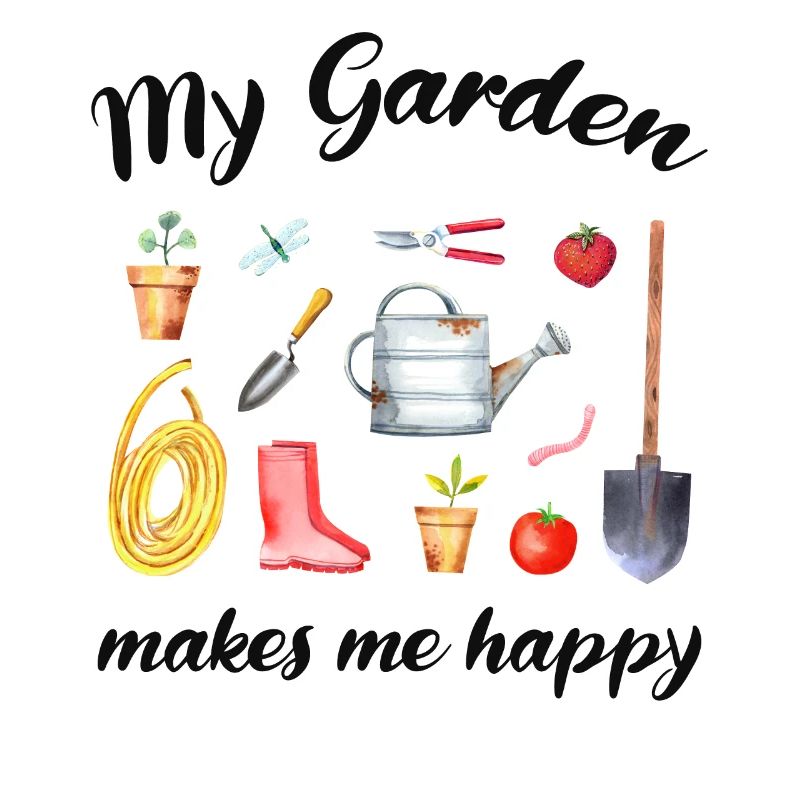 Garten Spruch Gärtner Hobbygärtner Geschenkidee