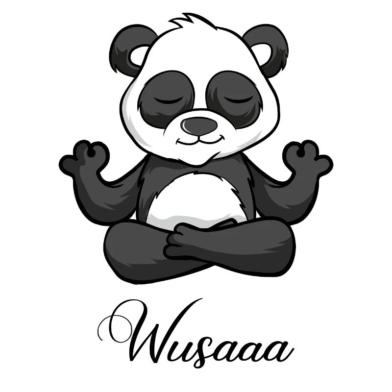 Auszeit Durchatmen Wusaaa Panda
