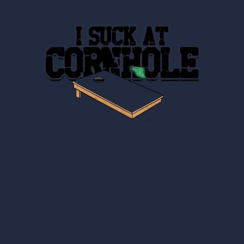Drôle je suce à Cornhole Bean Bag Toss Game -