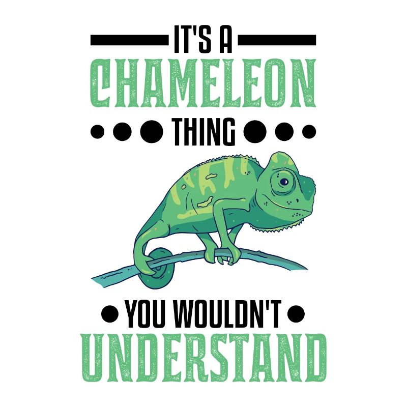 Chamäleon Ding Geschenk Chameleon
