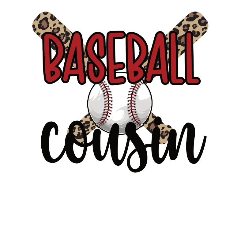 Stolzer Baseball-Cousin Eines Baseballspielers