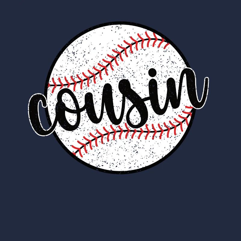 Baseball-Cousin Stolzer Baseballspieler-Cousin
