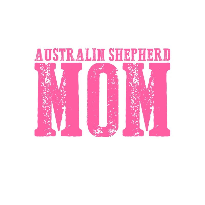 Australian Shepherd mom Hund