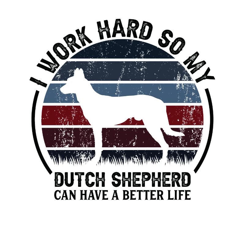 Hart Arbeiten - Retro Dutch Shepherd