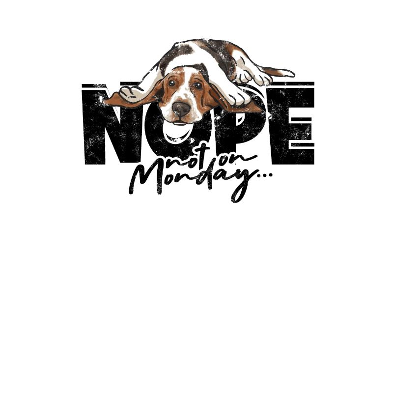 Non, pas le lundi - chien