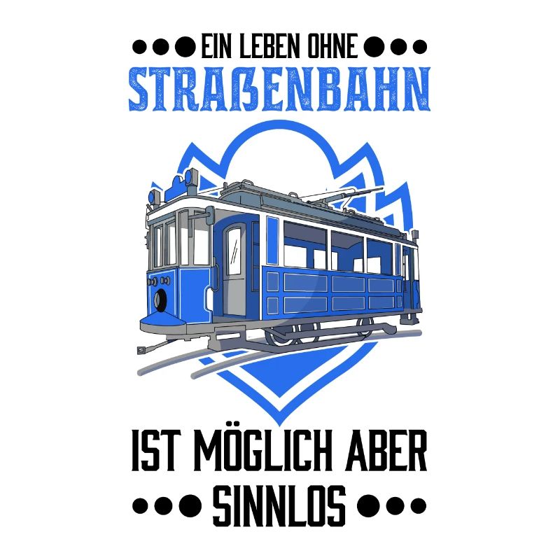 Straßenbahn Geschenk Straßenbahnfahrer Tram S-Bahn