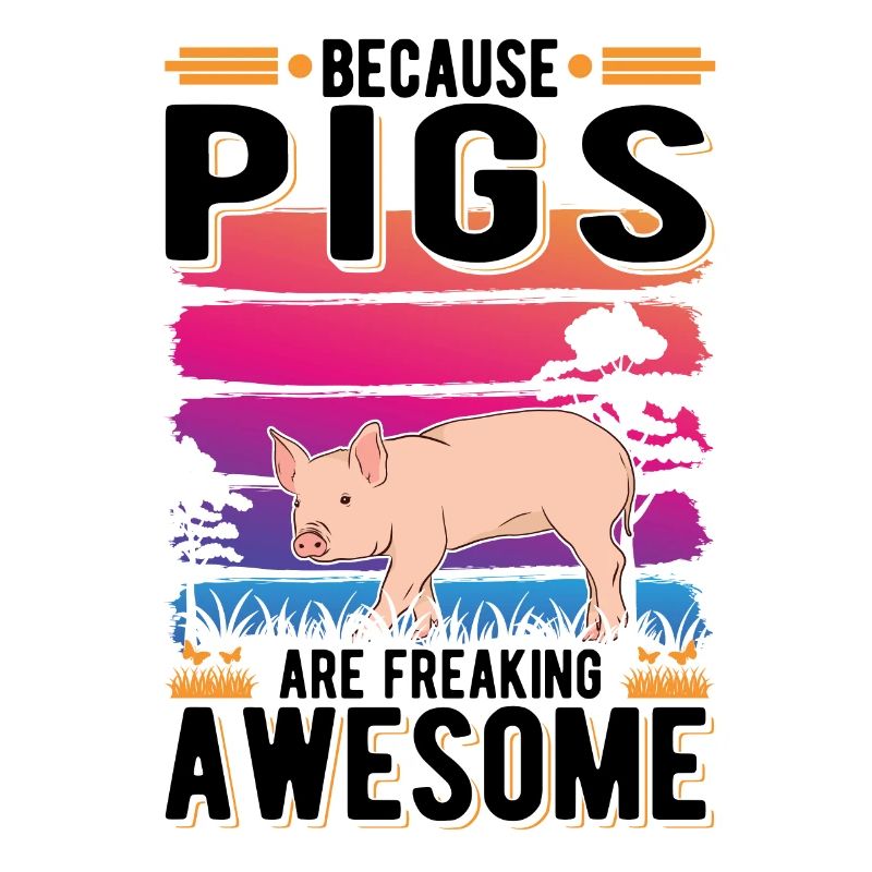 Parce que les cochons sont effrayants Schweine