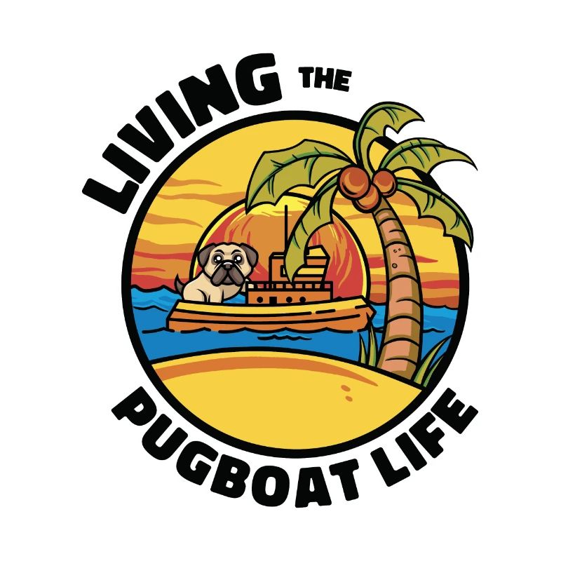 Schlepper Mopsboot Leben Segeln Mops Eigner Boot