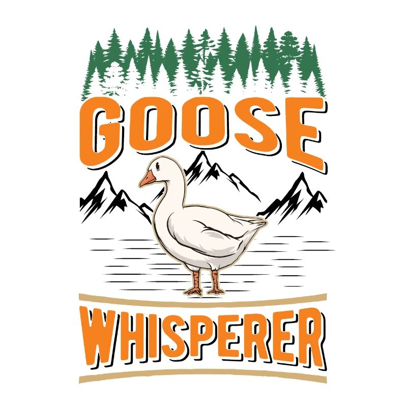 Gänse Flüsterer Geschenk Gänsezüchter Gans