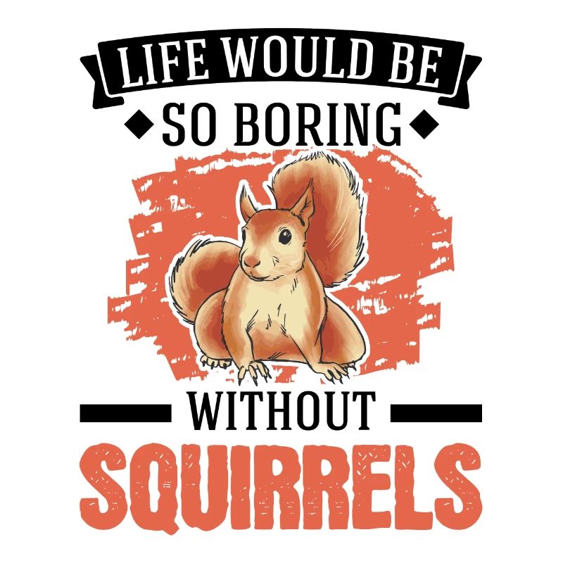 Eichhörnchen Geschenk Squirrel Grauhörnchen