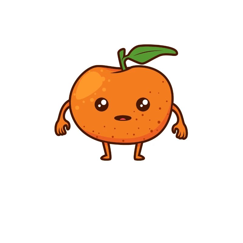 Kawaii Comic Mandarin