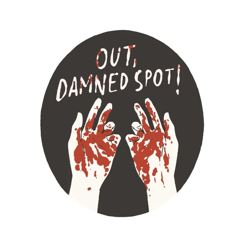 Macbeth Citation « From the Damned Spot » Design