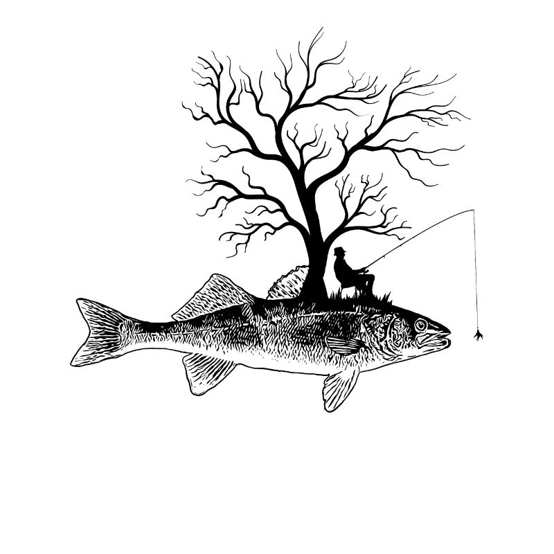 Graphic Tree - Fish Teat