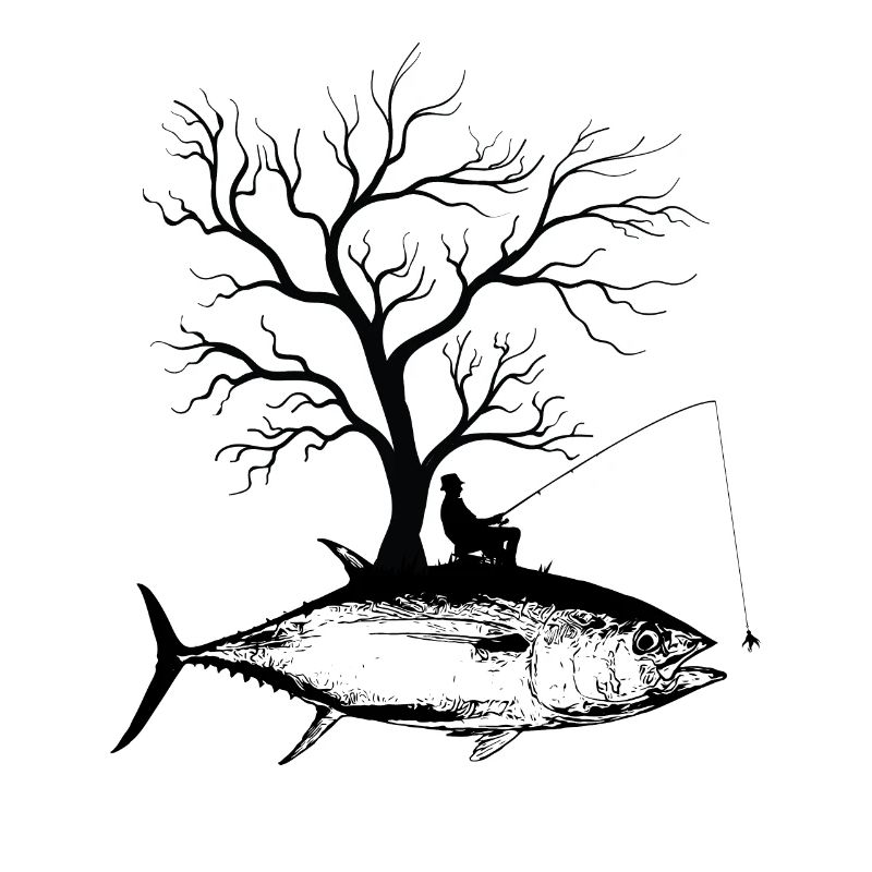 Arbre graphique - Thon de poisson