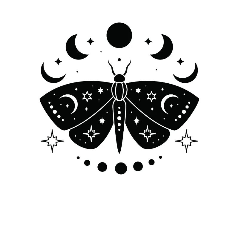 Celestial Butterfly Mystical Butterfly Fan