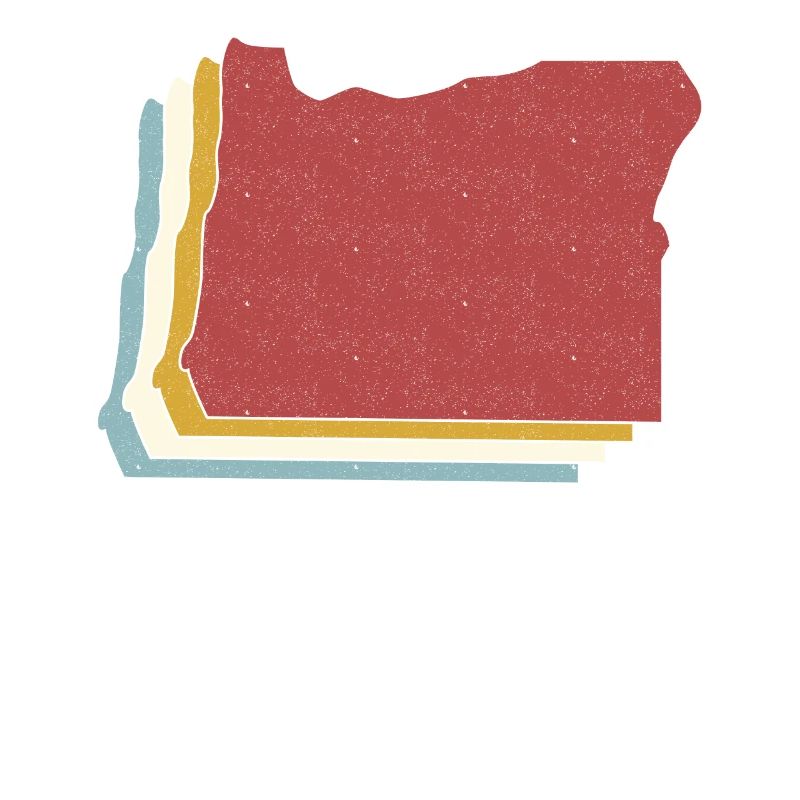USA State - Vintage Map Oregon
