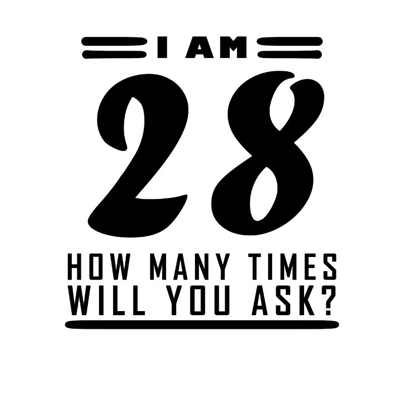 I am 28 – 28th birthday gift