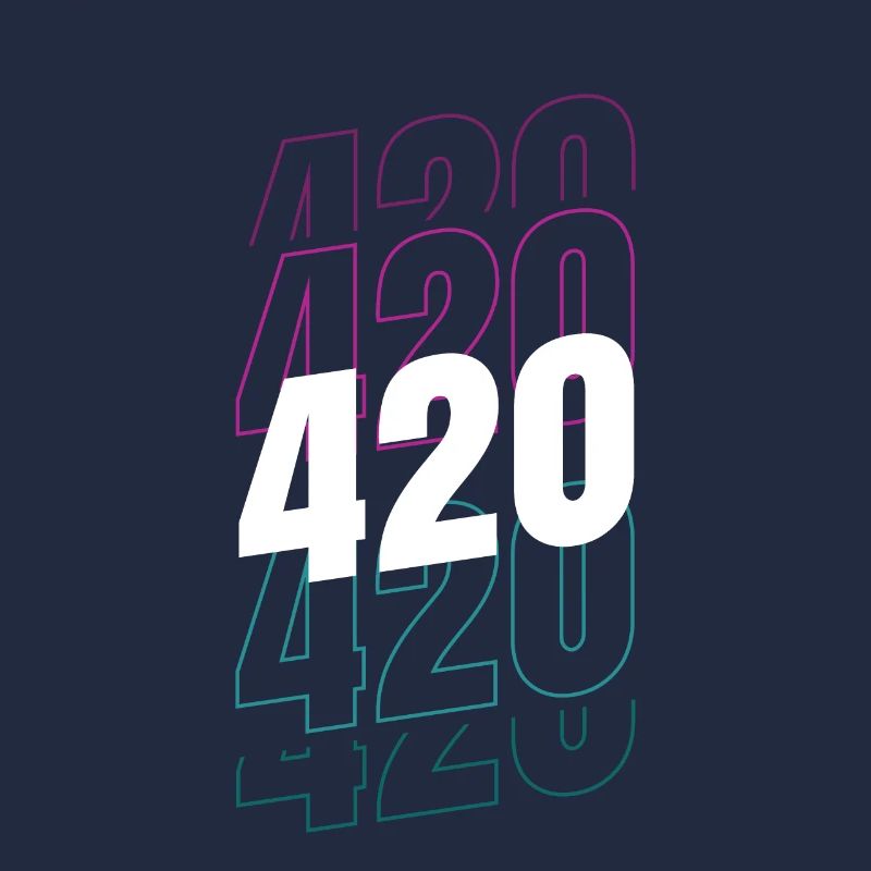Funny 420-design For computer geeks