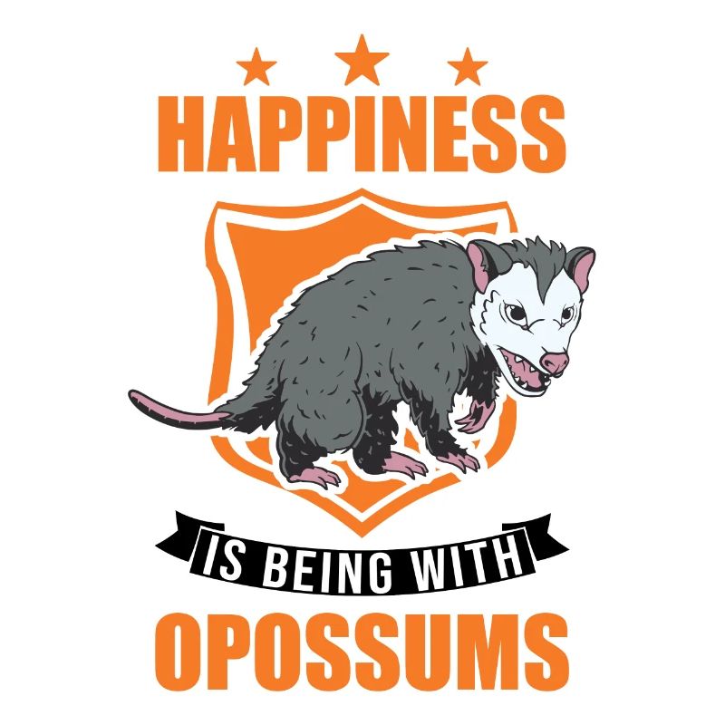 Le bonheur, c’est être avec Opossums Beutelratte