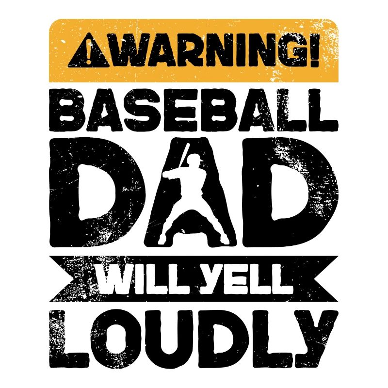 Warnung Wird Schreien - Baseballvater