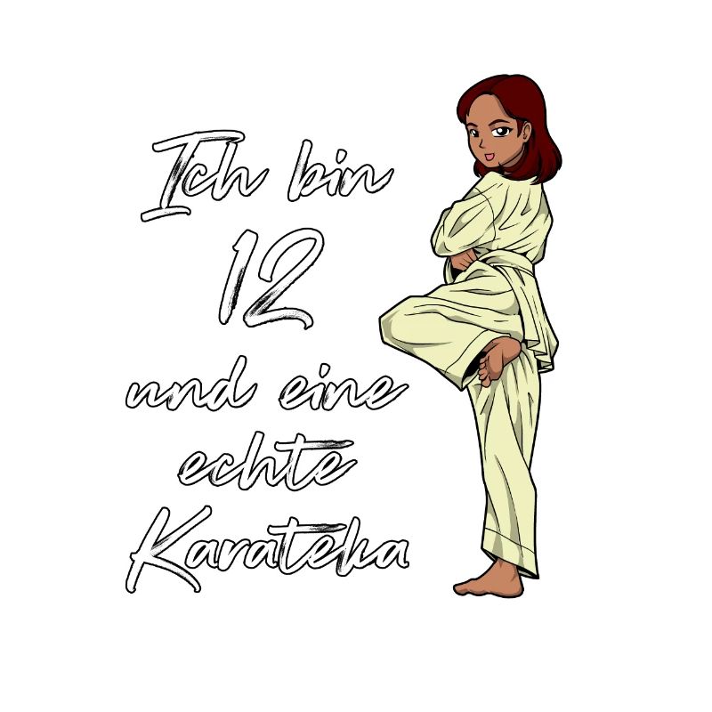 Ich bin 12 - Mädchen Karate
