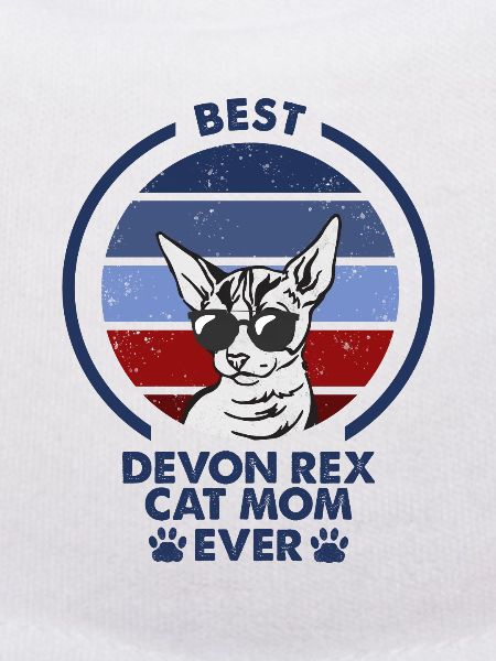 Maman chat - Devon Rex Chat