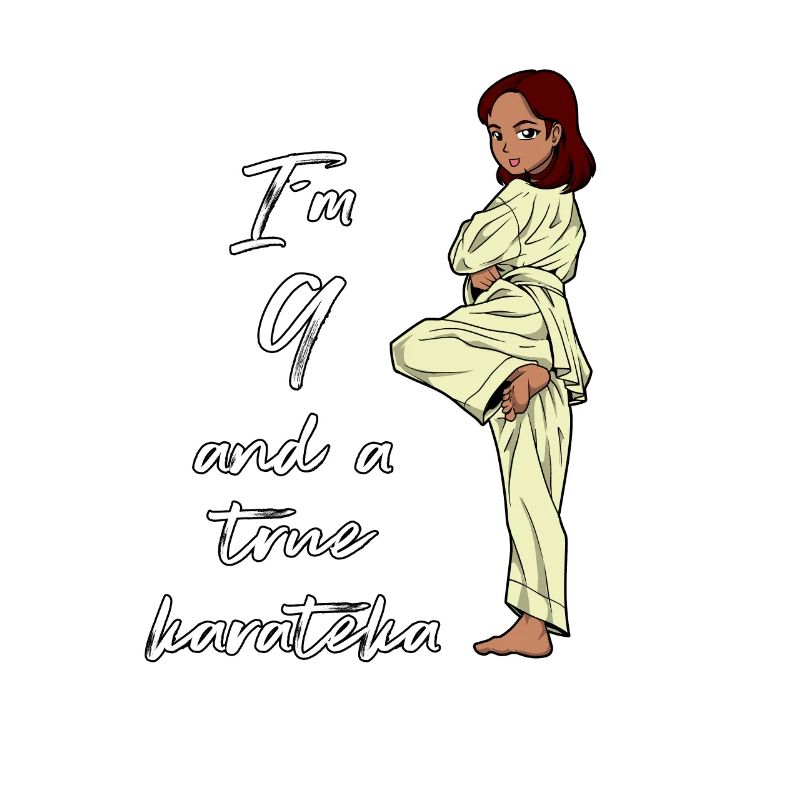 Ich bin 9 - Mädchen Karate