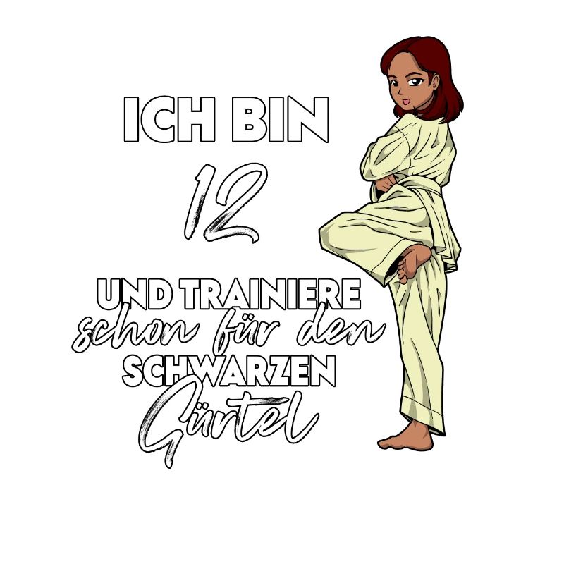 Ich bin 12 - Mädchen Karate