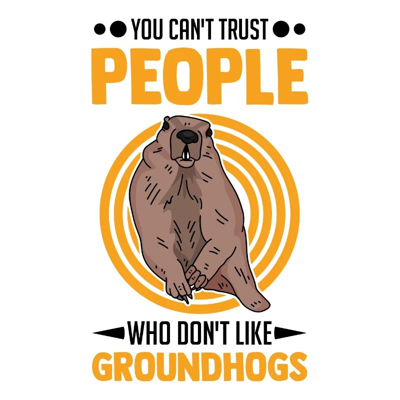 Murmeltier Groundhog Marmot Waldmurmeltier