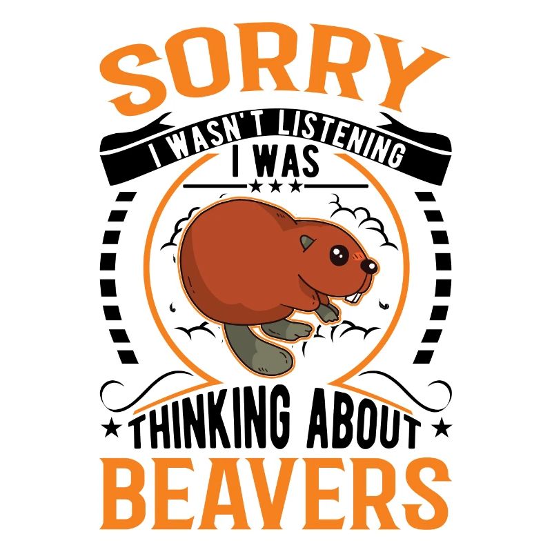 Biber Biberdamm Geschenk Beaver