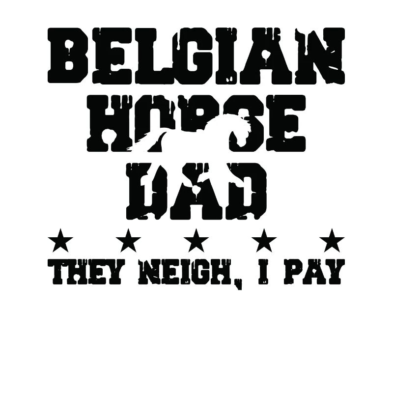 Pferdevater - Belgisches Pferd