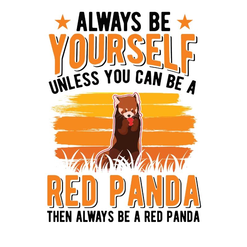 Roter Panda Geschenk Red Panda