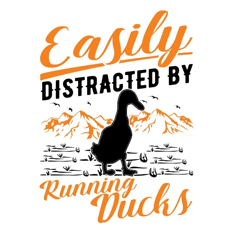 Easily distracted by Running Ducks Laufente