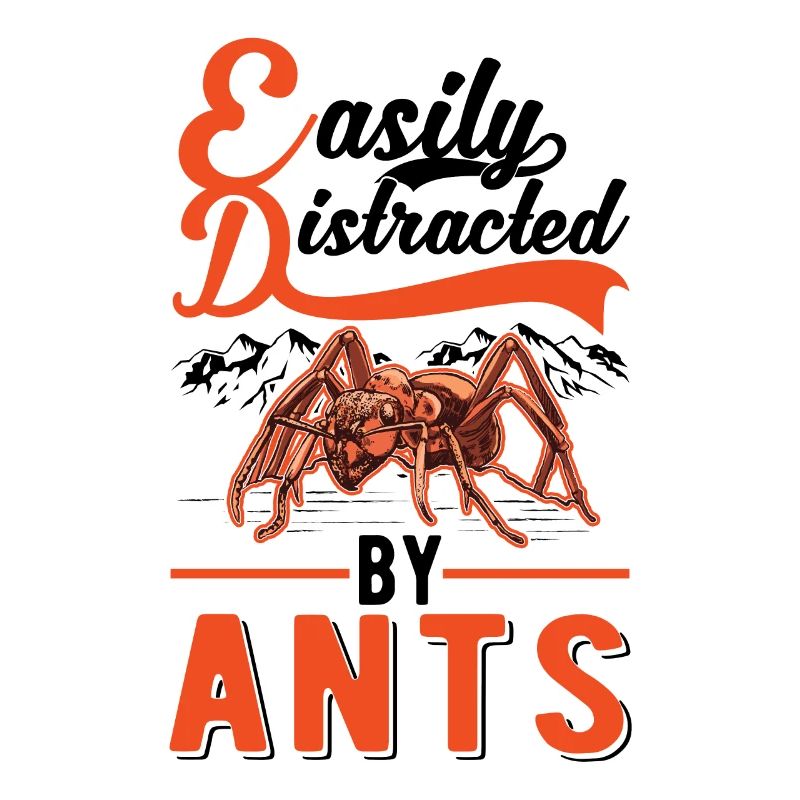 Easily distracted by ants anthills