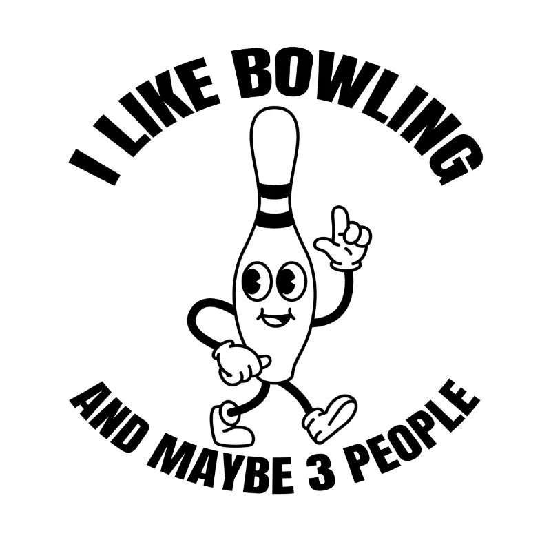 Bowling Bowling Bowling Cadeau Bowling Cône de boule de bowling