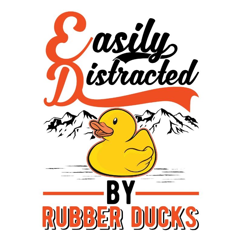 Easily distracted by Rubber Ducks Gummiente