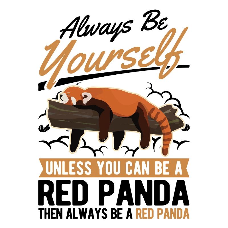Roter Panda Geschenk Red Panda